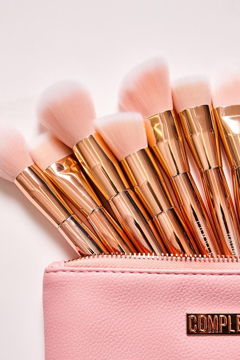 Complexions Rose Gold 14 Piece Premium Brush Set