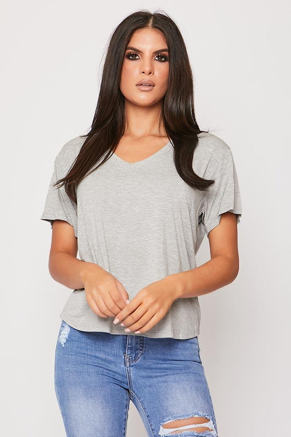 Arlo - Grey Oversized T-Shirt 