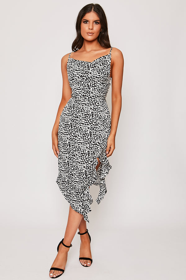 m&s animal print midi dress m&s zebra dress 2026 Cheap Sale