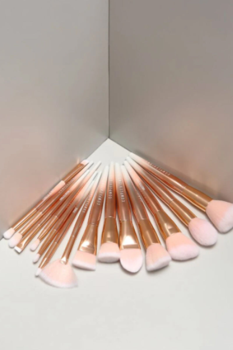 Complexions Rose Gold 14 Piece Premium Brush Set