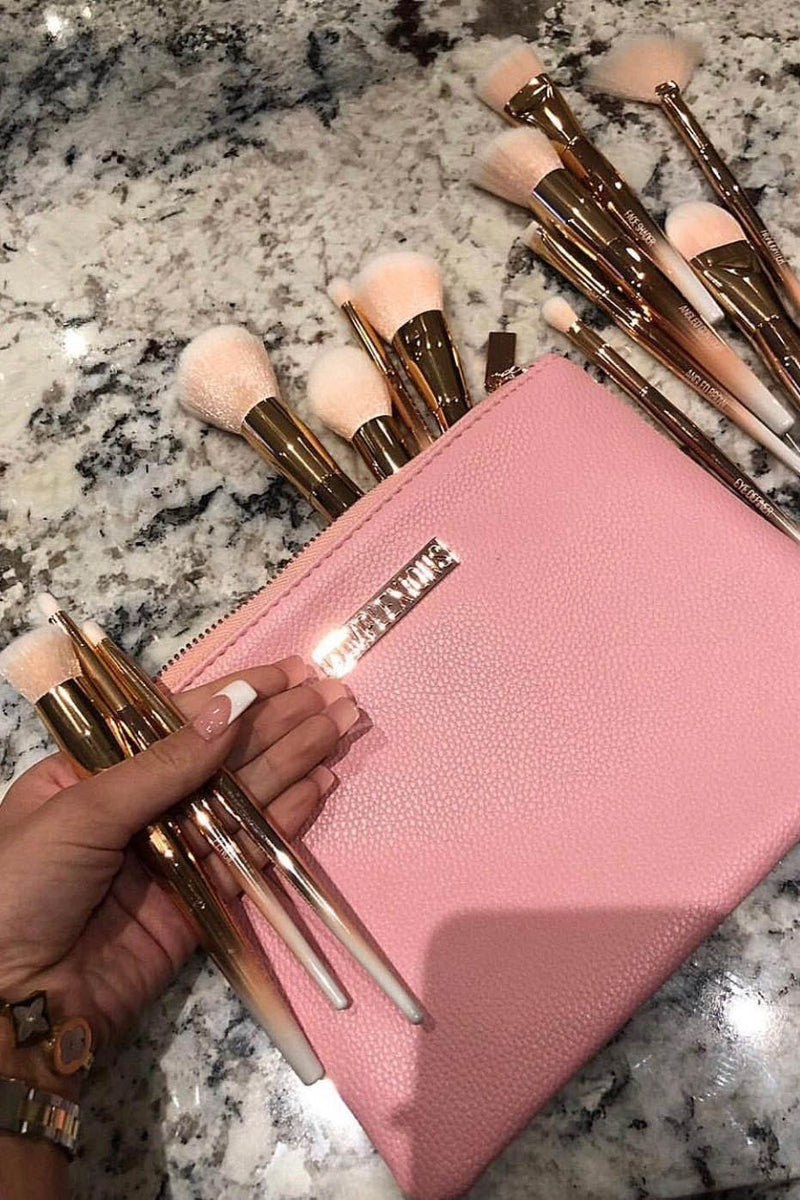 Complexions Rose Gold 14 Piece Premium Brush Set