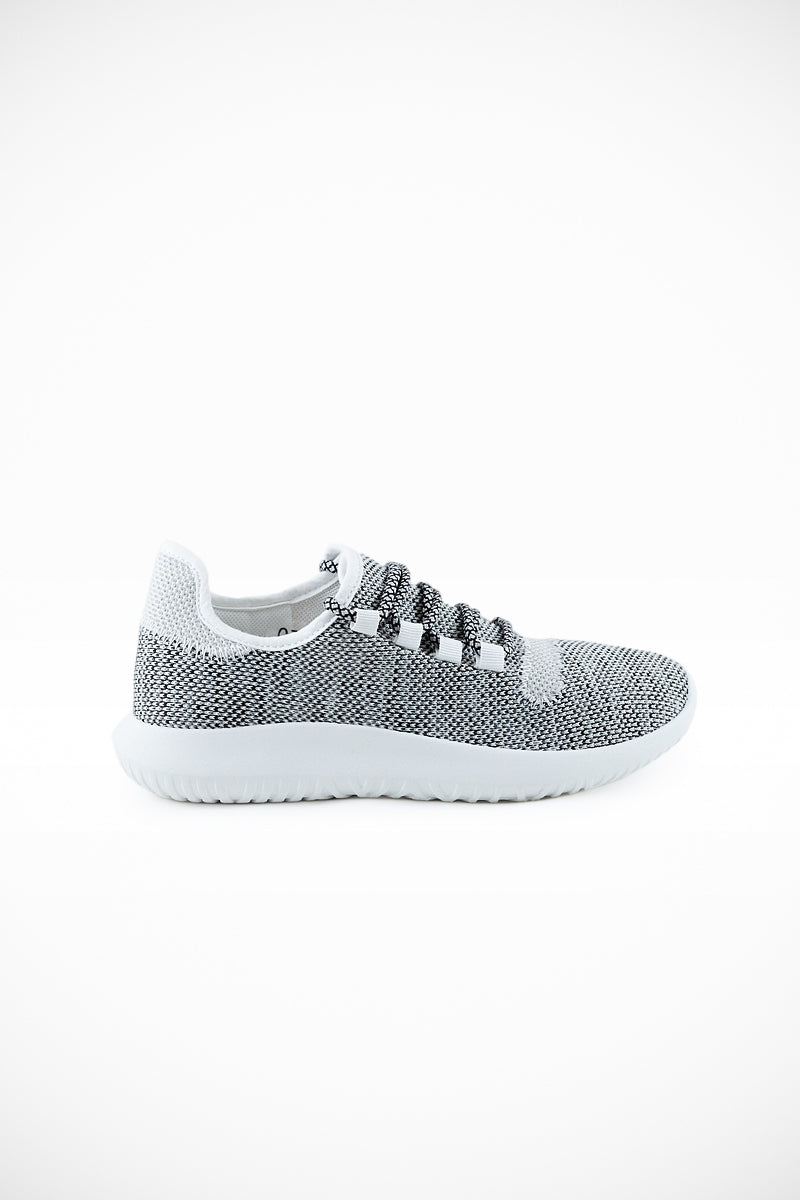 Sonic - Grey Lace Up Trainers