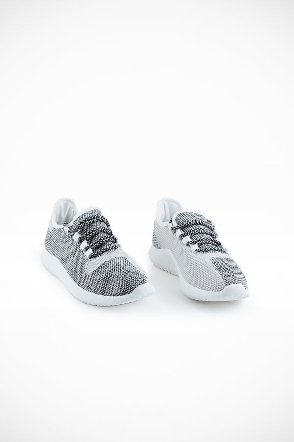 Sonic - Grey Lace Up Trainers