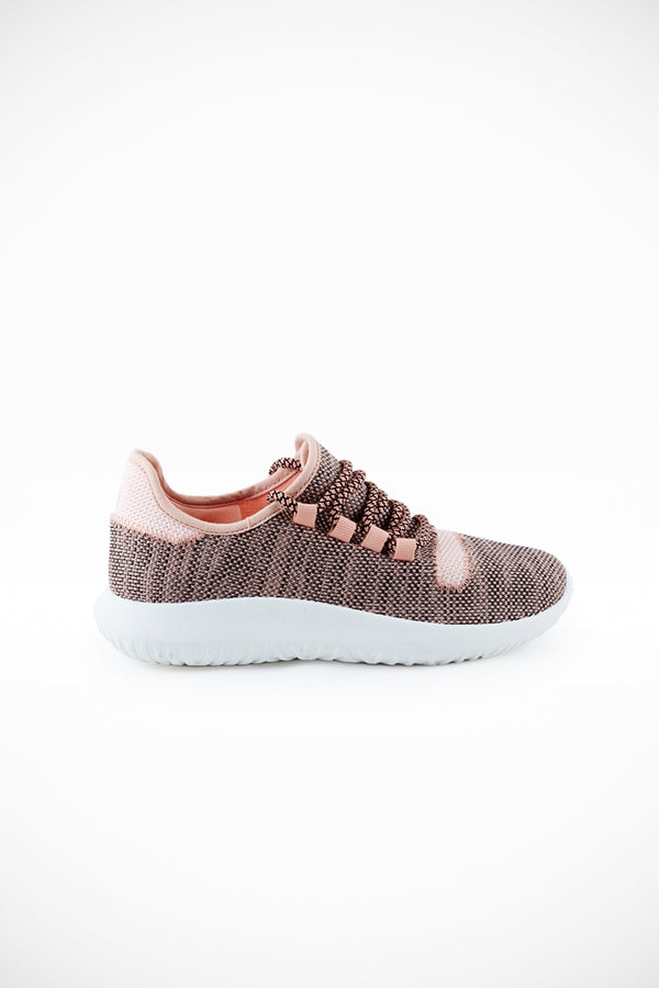 Sonic - Pink Lace Up Trainers 