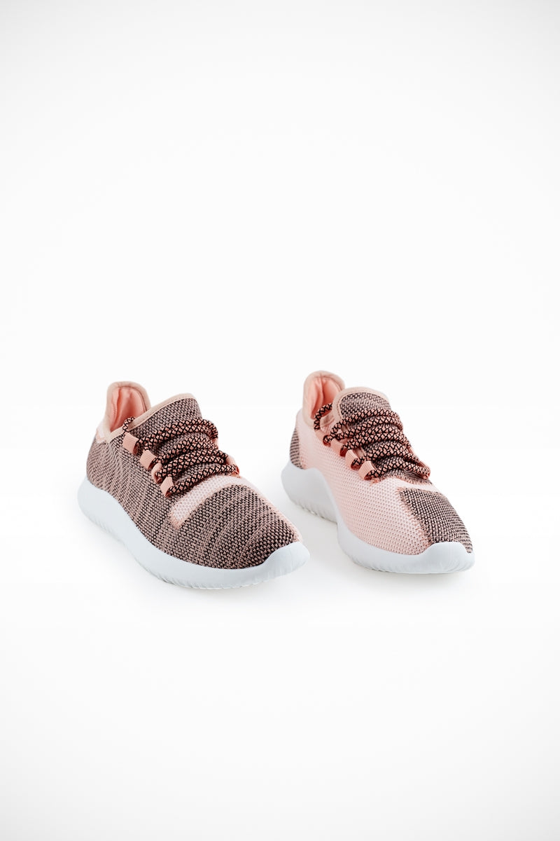 Sonic - Pink Lace Up Trainers